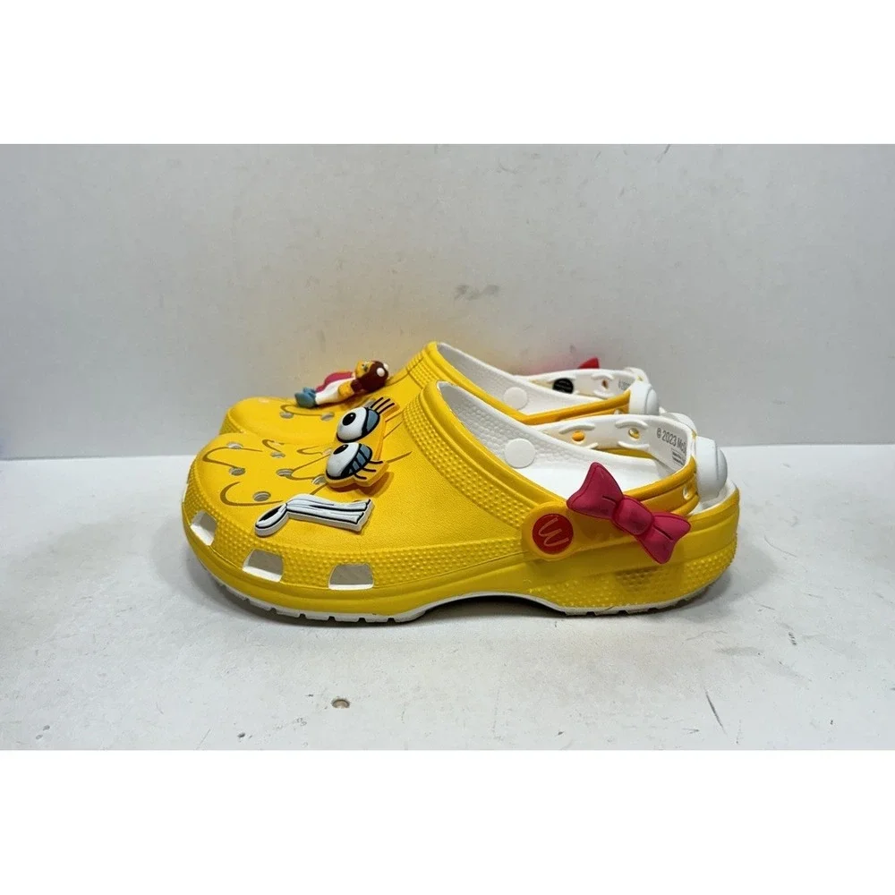 McDonald's × Crocs Classic Clog Birdie Yellow 208696-730 Size Women's 9 Men's 7_3